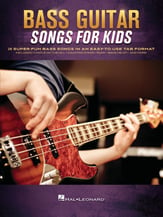 Bass Guitar Songs for Kids Guitar and Fretted sheet music cover